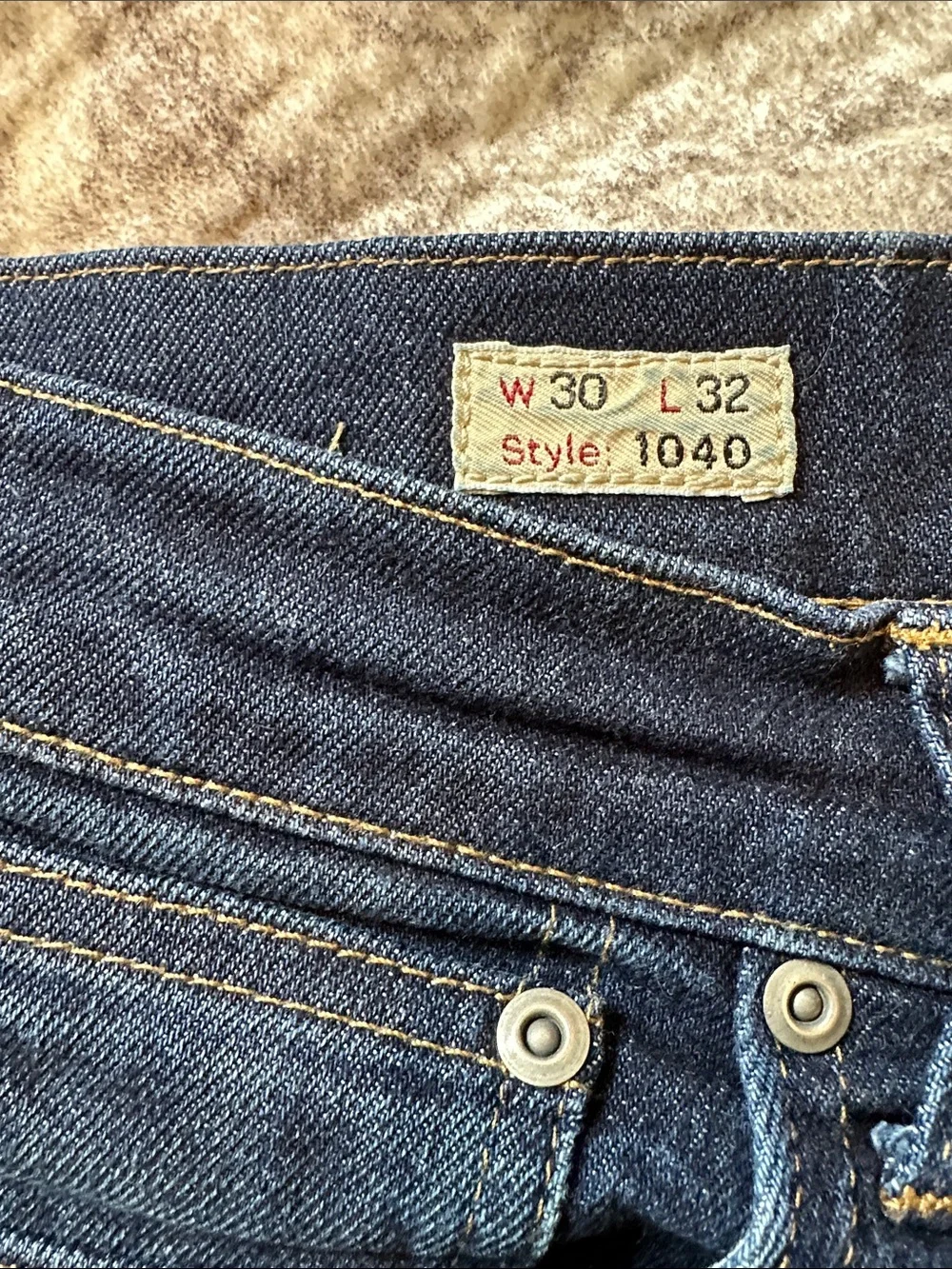 J. Crew Men’s Dark Indigo Jeans